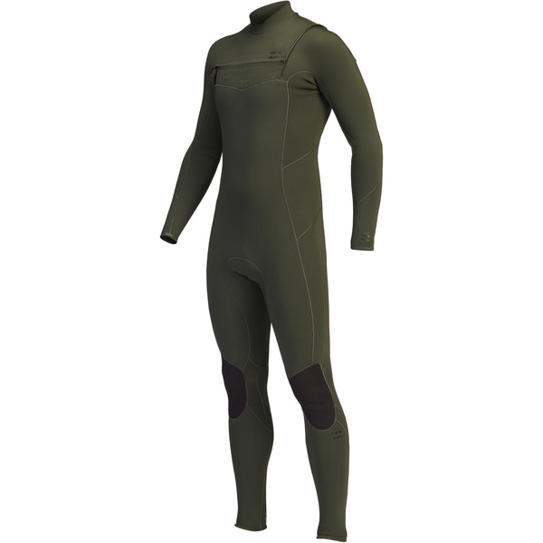 2022 Billabong Mens Absolute 5/4mm GBS Chest Zip Wetsuit Z45M18 - Military